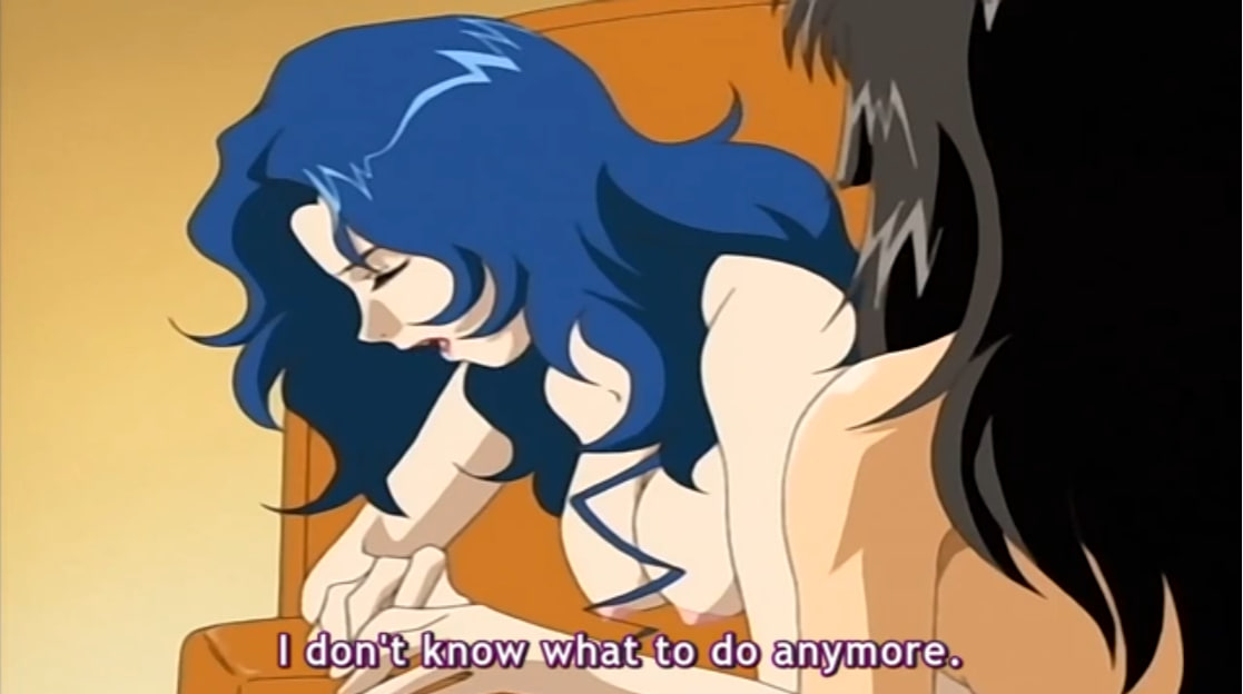 Anime teen gets fucked roughly by dirty old man who bend her over desk