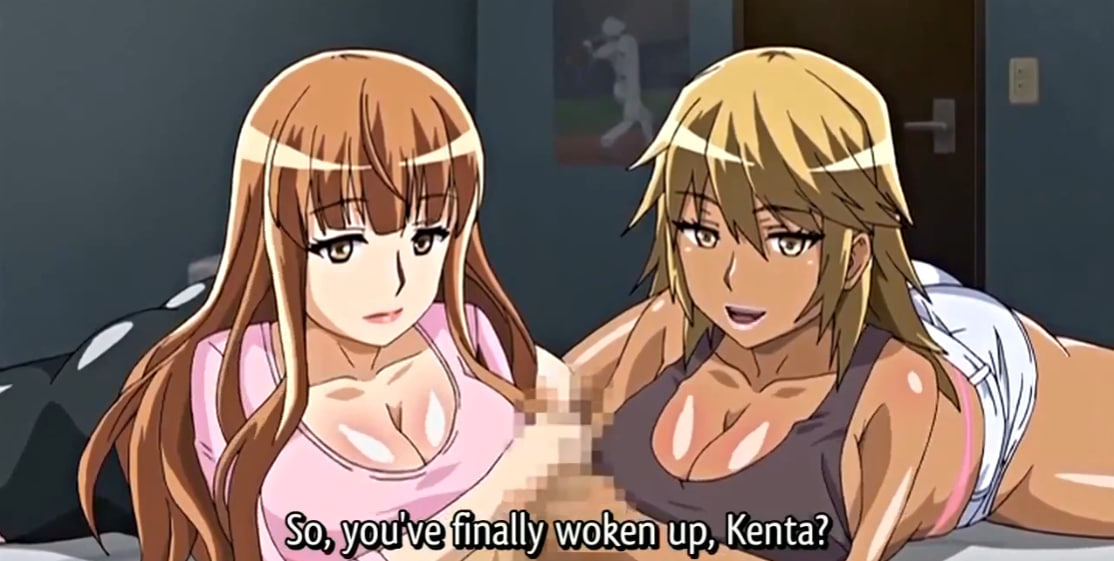 Hentai schoolgirls with big tits and wet pussy fuck underclass man