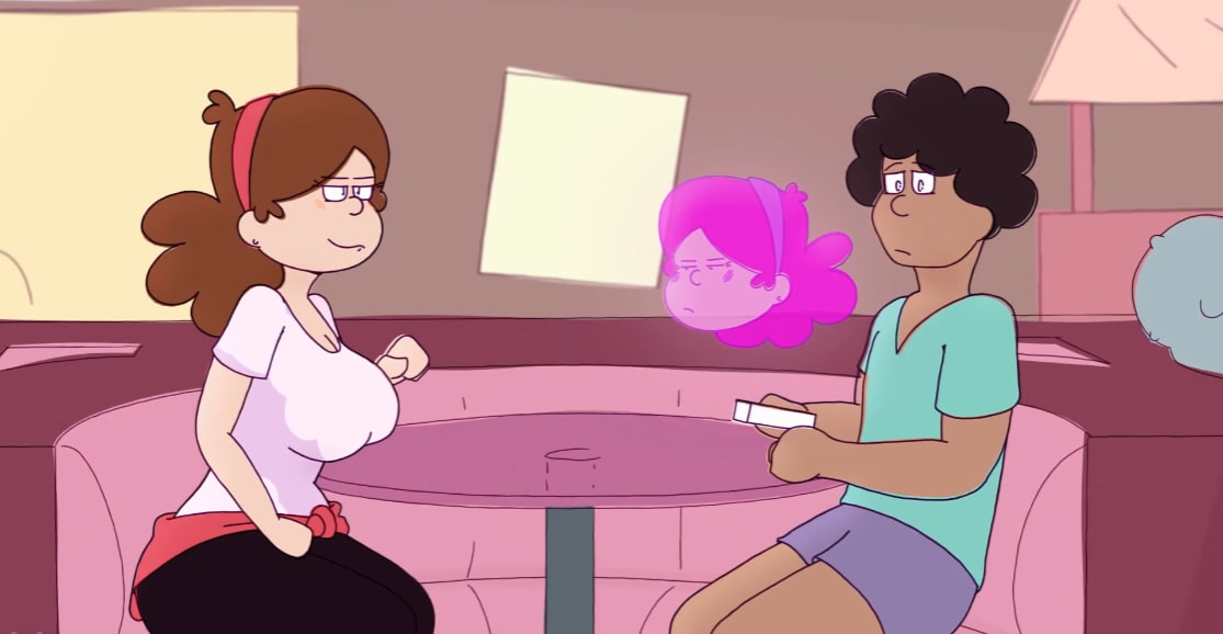 Mabel getting fucked in the bathroom