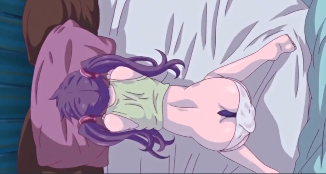 Futanari succubus fucks her sister after watching video tape