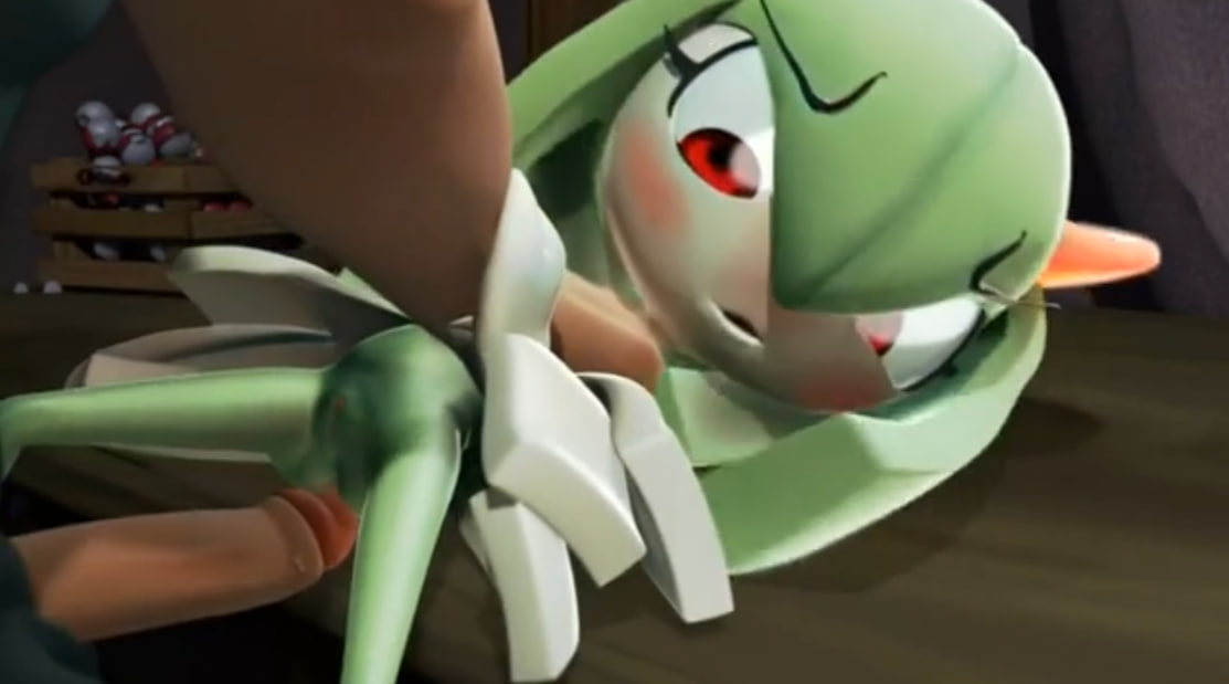 Pokemon trainer fucking to one of his pokemon