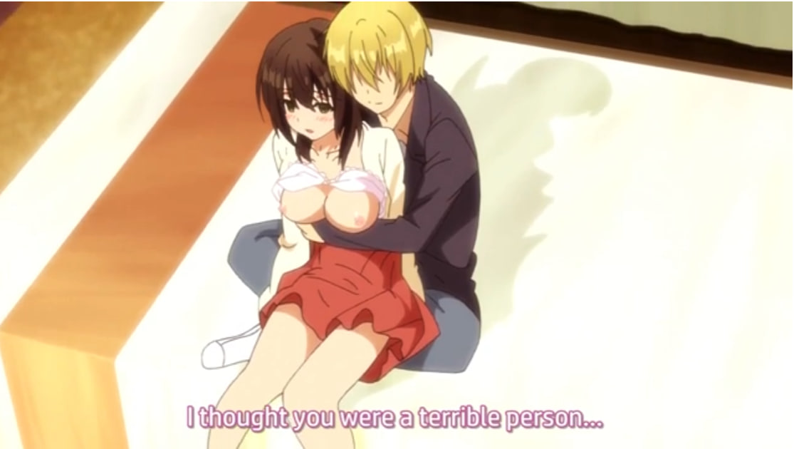 Pervy dude dressed as girl fucks cute anime college girl