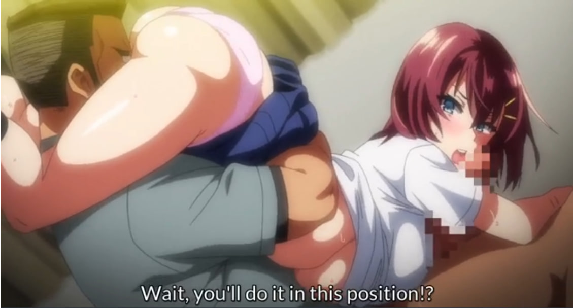 Dirty hentai coach blackmails busty schoolgirl in to nasty sex