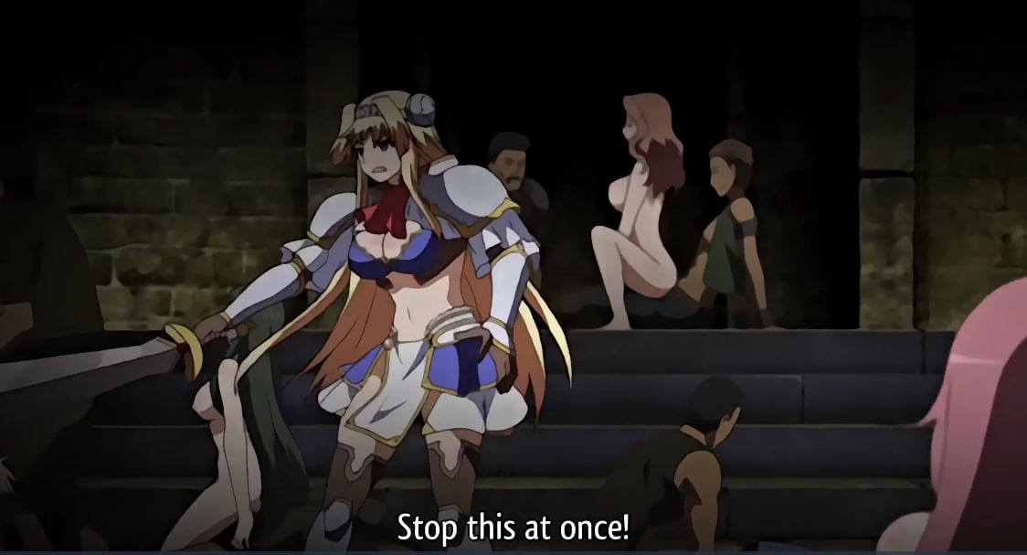 Princess Observes Intense Anime Nuns Group Scene